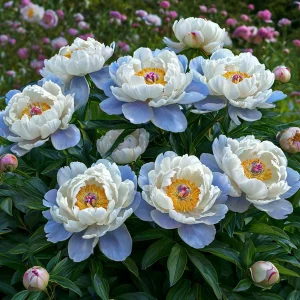 Пион Акварельный Этюд купить по цене от 806р. в интернет-магазине «Посадика» с доставкой почтой в в Дорогобуже и по всей России – [изображение №1].